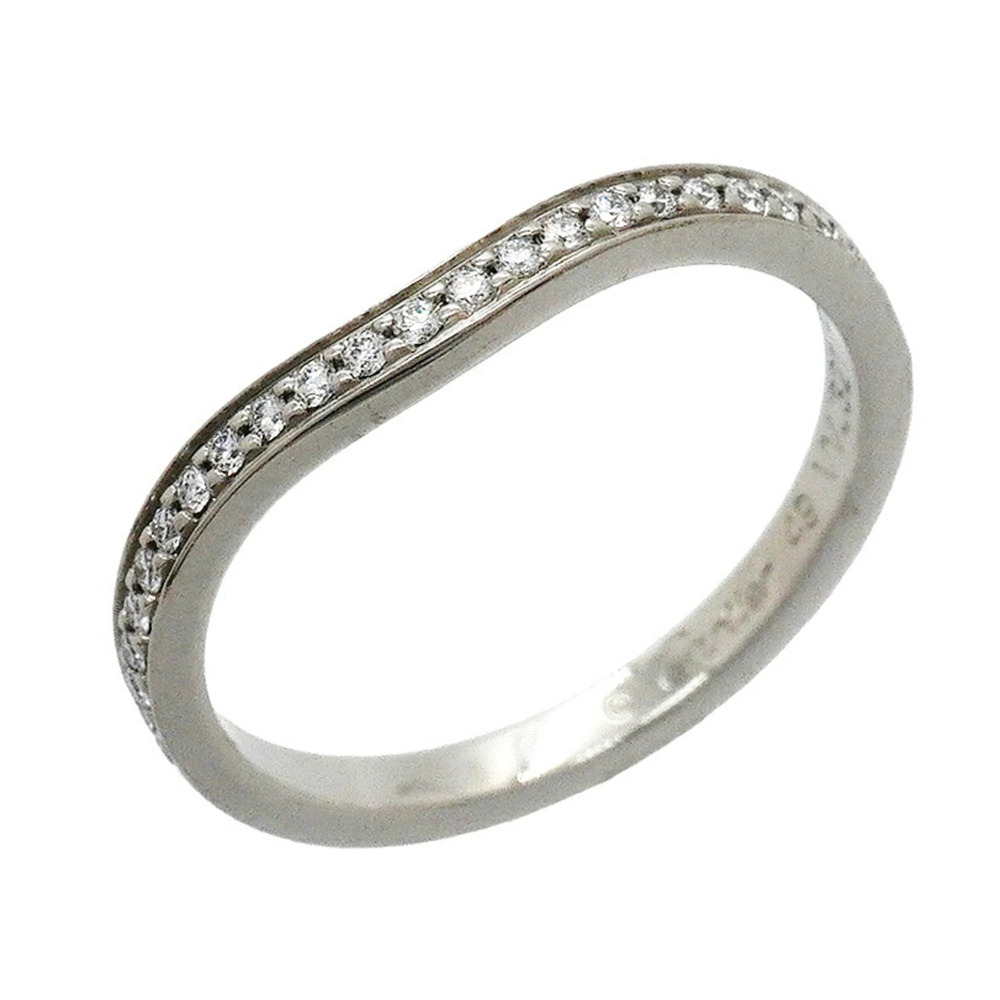 CARTIER Silver Diamond Ring